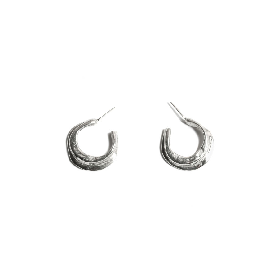 Nasilia - Accessories > Earrings - Curved Hoops Earrings - 60