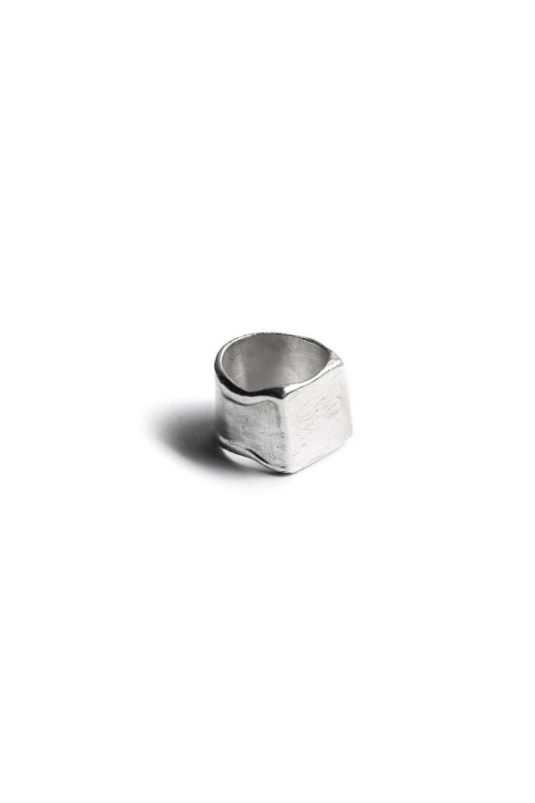 Nasilia - Accessories > Rings - Flat Cube Ring - 47