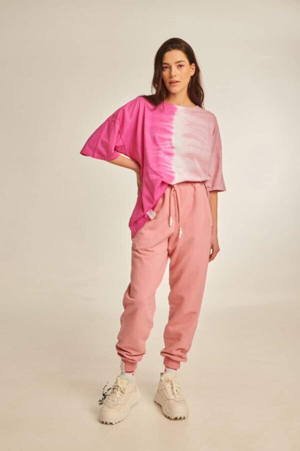 PCPClothing TieDyeTshirt VerPink RosaBaeTrousers 900x1350 1